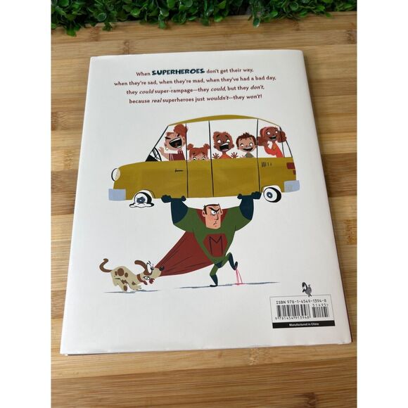 Even Superheroes Have Bad Days - Hardcover Childrens Picture Book Social Skills - Picture 6 of 13